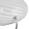 Hello Honey® 9.5" White Vintage Blown Glass Table Lamp
